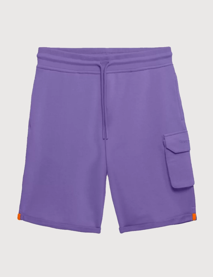 GERTRUDE Short Molleton Homme Ivan Cargo Iris