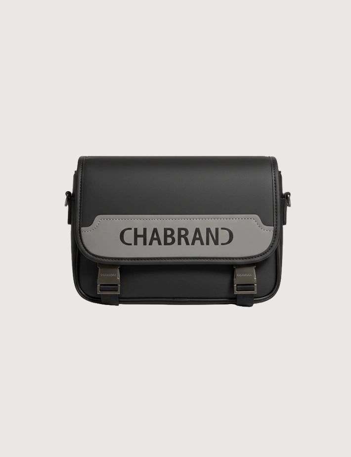 CHABRAND Sacoche à Rabat Touch Bis Noir Gris SY