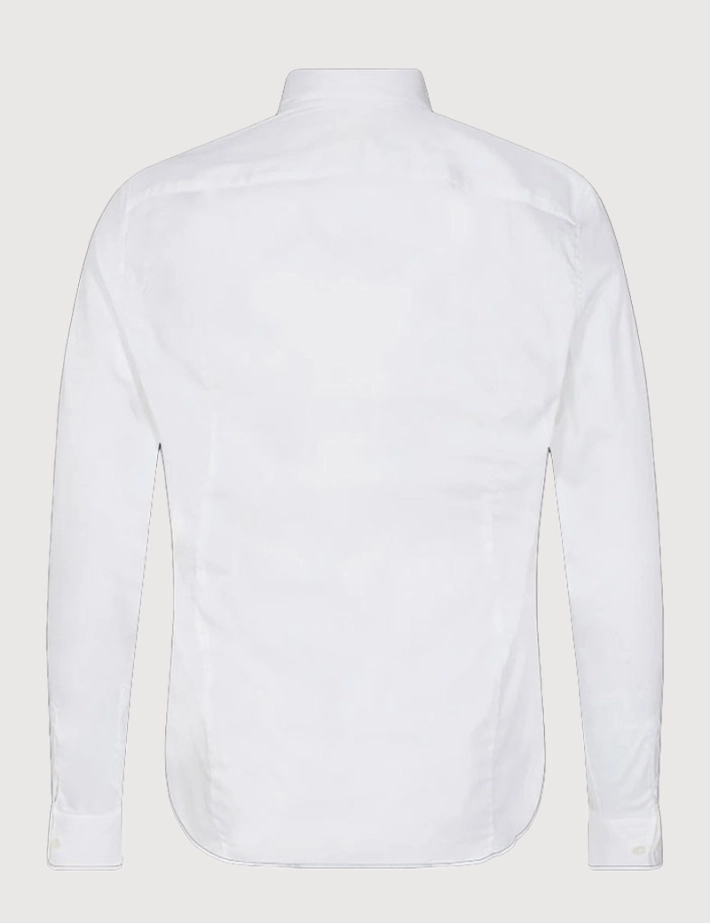 MOS MOSH Chemise Homme Manny Stretch Blanche - 3