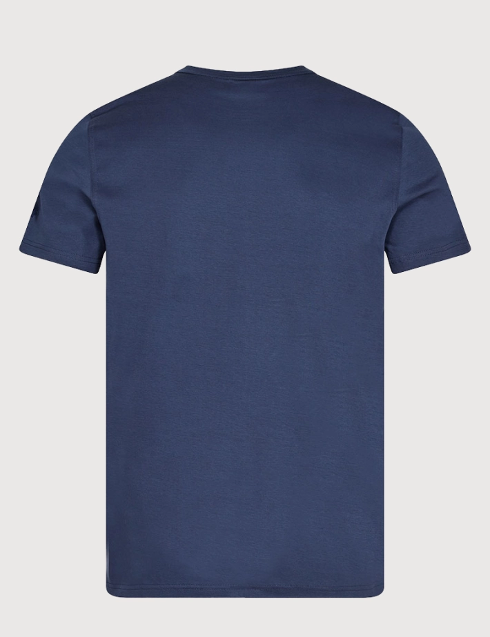 MOS MOSH T-Shirt Homme Perry Bleu Indigo - 2