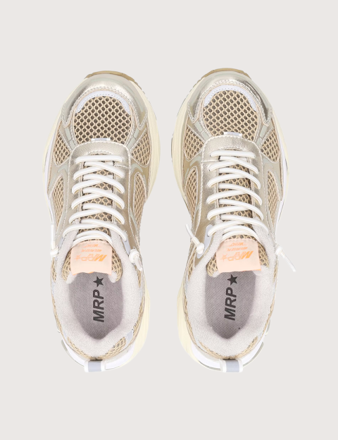 MRP Maripé Bskets Femme Running Doré - 4