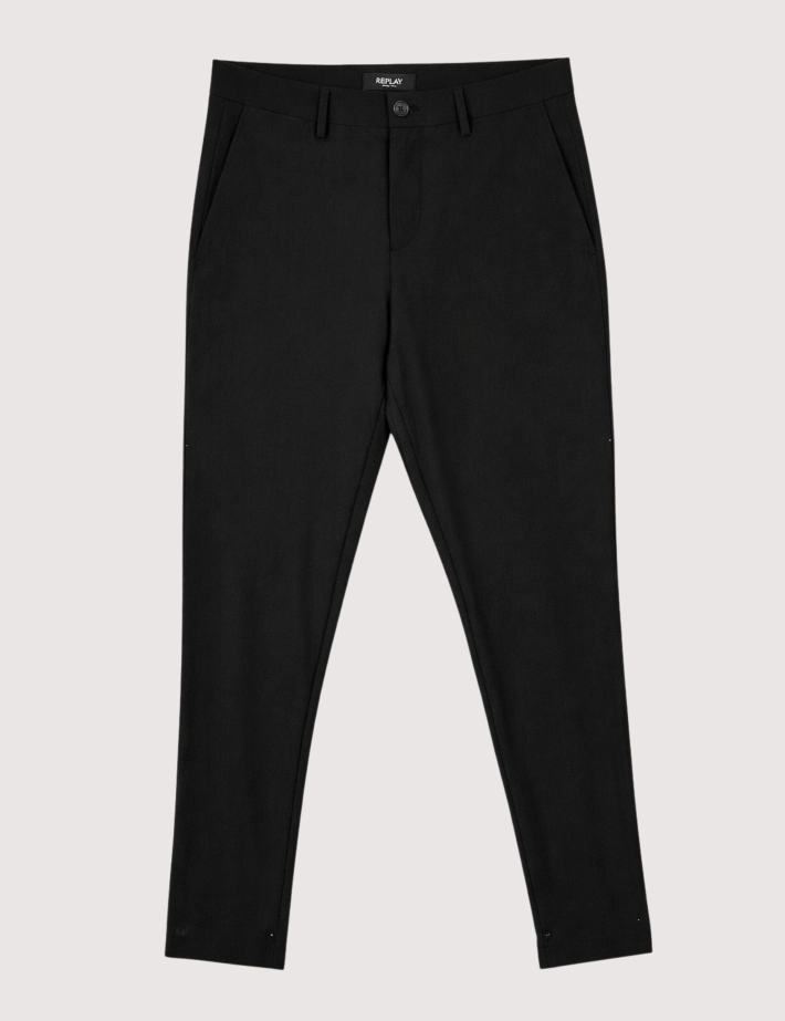 REPLAY Pantalon Chino Homme Noir 098