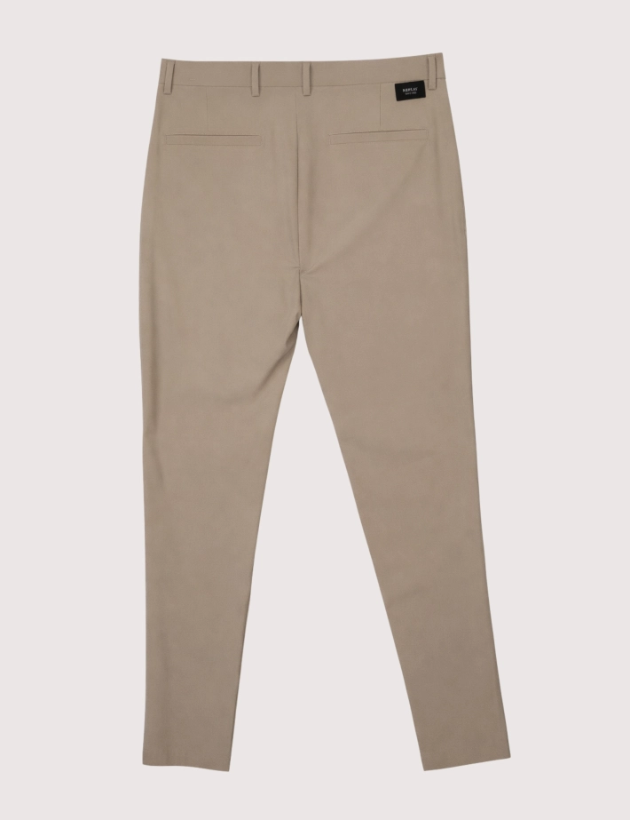 REPLAY Pantalon Chino Homme Beige 597 - 2