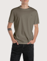 REPLAY T-Shirt Homme Manches Courtes Coupe Regular Kaki 759