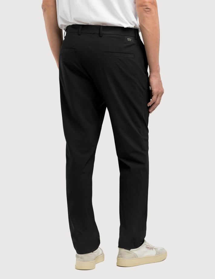 REPLAY Pantalon Chino Homme Noir 098 - 5