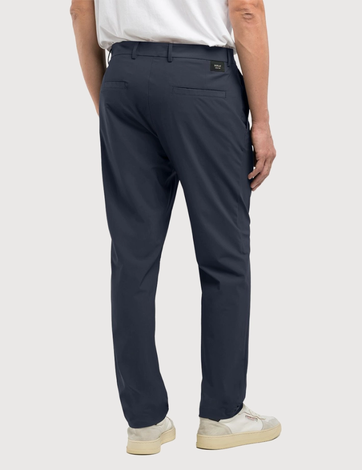 REPLAY Pantalon Chino Homme Marine 500 - 3