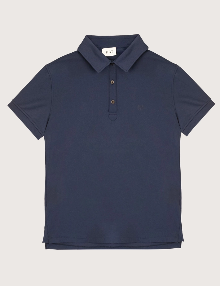 HBT BASICS | Essentiel ROSS Polo Bleu Homme