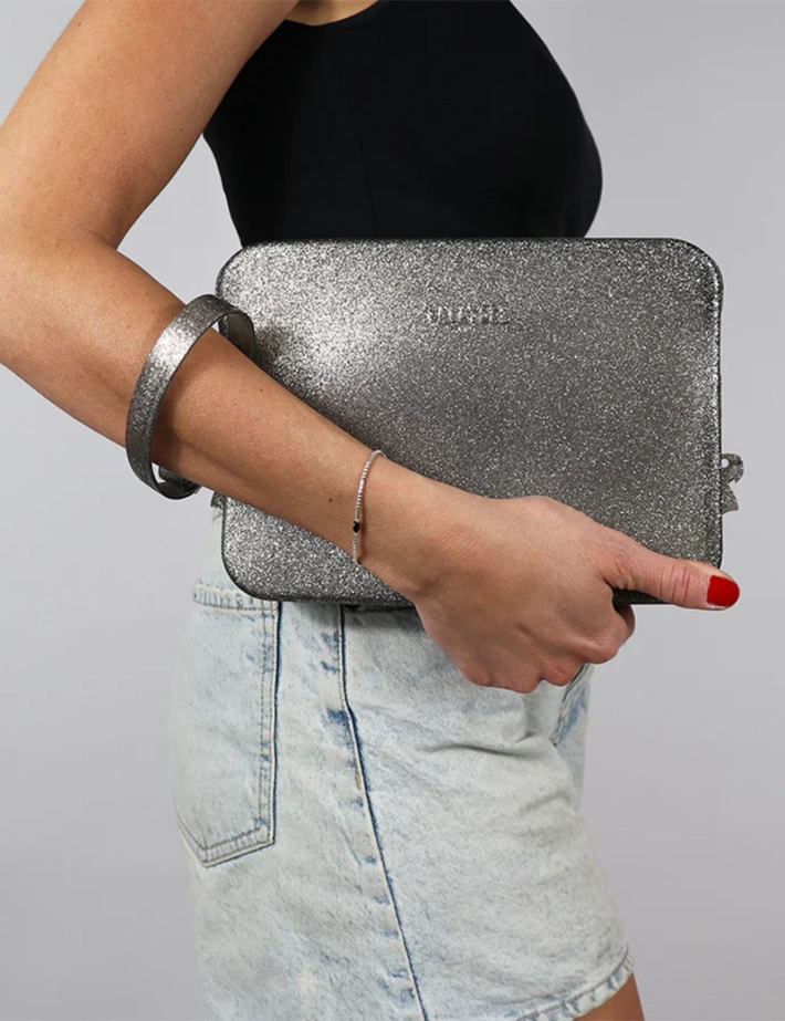CACATOES Pochette Gisela Glitter Noir - 2