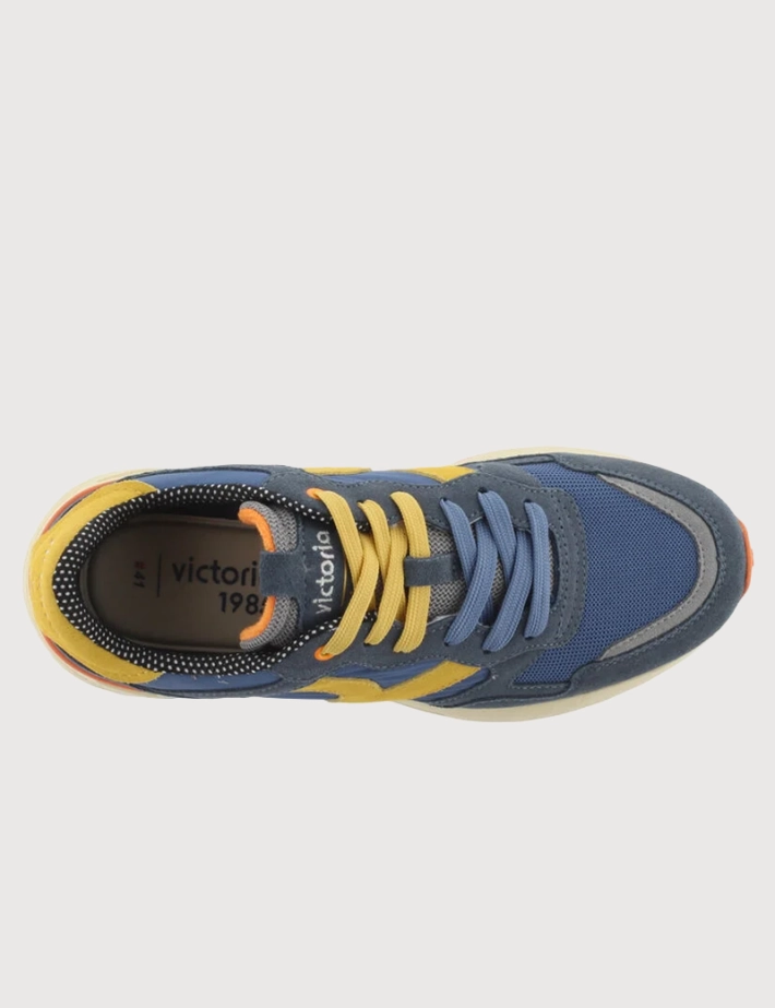 VICTORIA Baskets Homme Wing Evo - Sport Bleu Azul - 3
