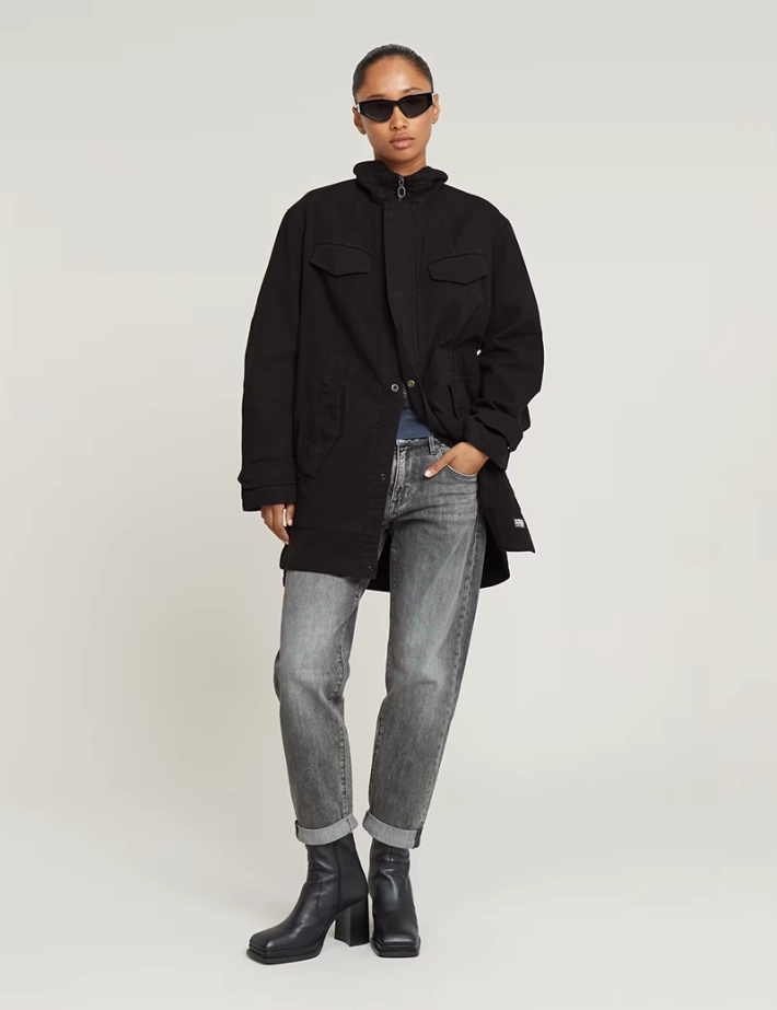 G-Star Jean Boyfriend Femme Kate Gris - 6