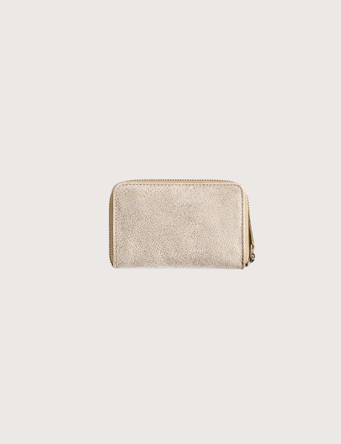 PIECES Portefeuille Naina Cuir Gold - 2