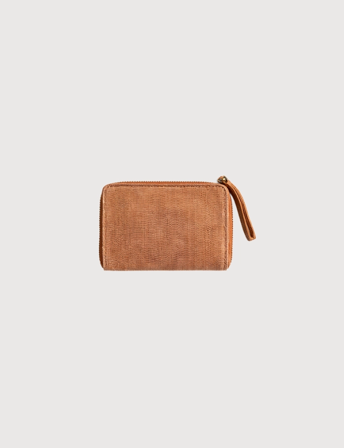 PIECES Portefeuille Naina Cuir Root Beer - 2