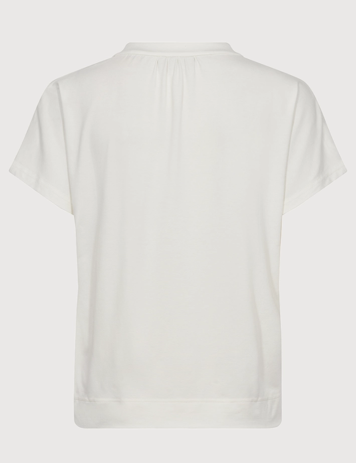 MOS MOSH Blouse Femme Col V Shira Ecru - 2