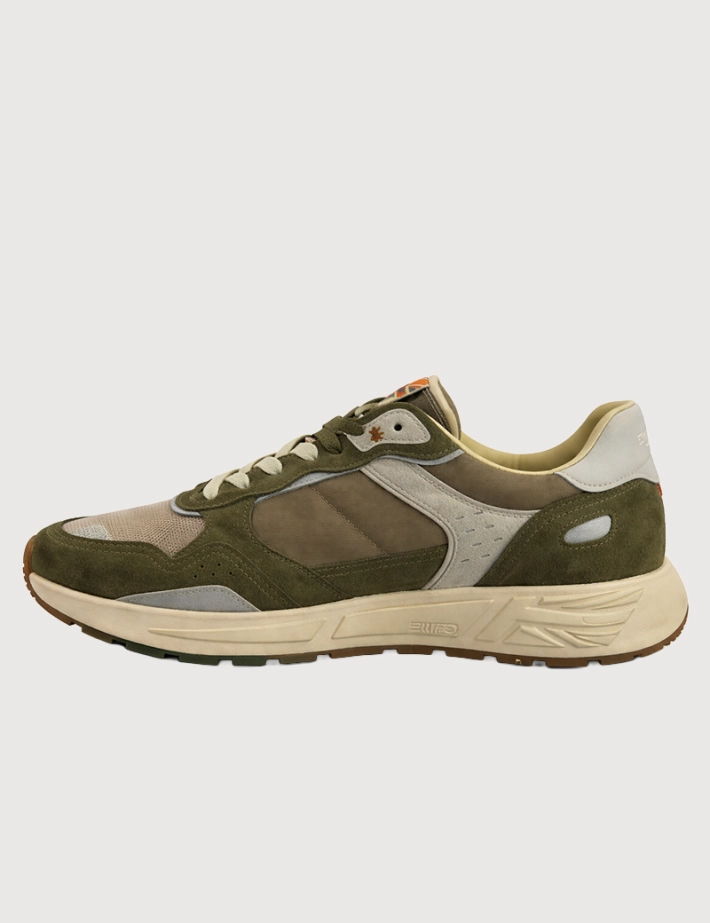 Crime London Baskets Homme Rush Kaki - 3