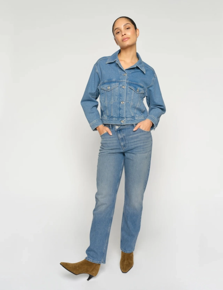 MOS MOSH Jean Femme Cordon Rachel Slanted - 3