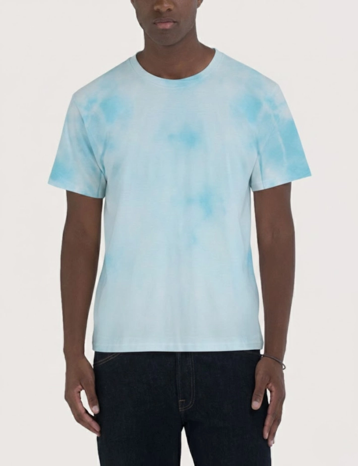Atelier Bohème T-shirt Tie&Dye Bleu Ciel Atena - 3