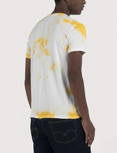 Atelier Bohème T-shirt Tie&Dye Jaune Atena - 4