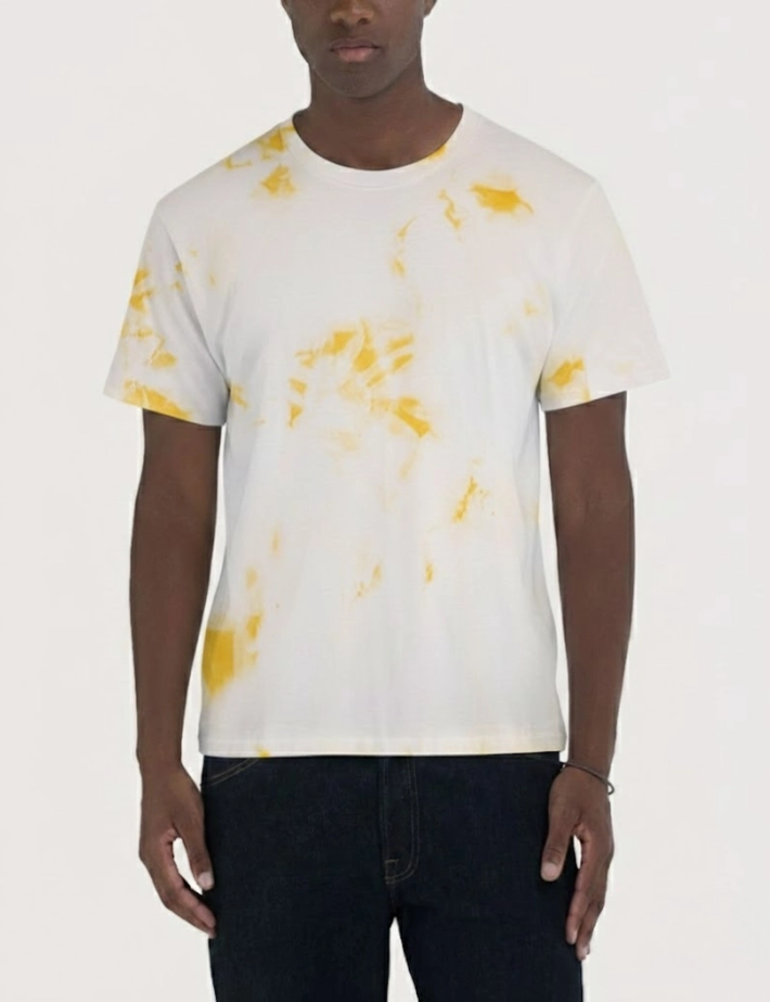Atelier Bohème T-shirt Tie&Dye Jaune Atena - 3