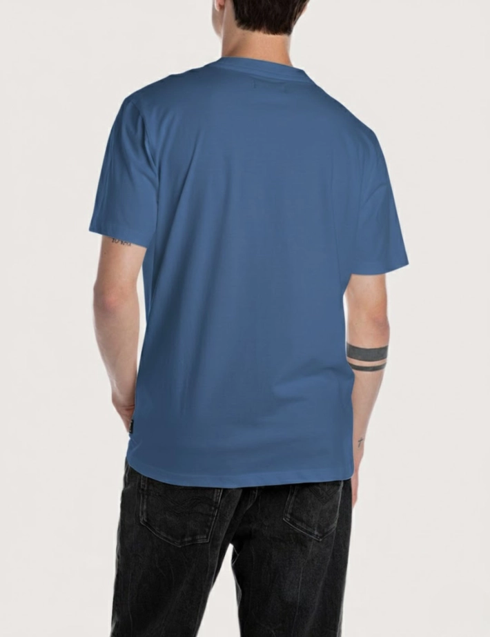 Baron Filou T-Shirt Homme Bleu LXXVIII - 3