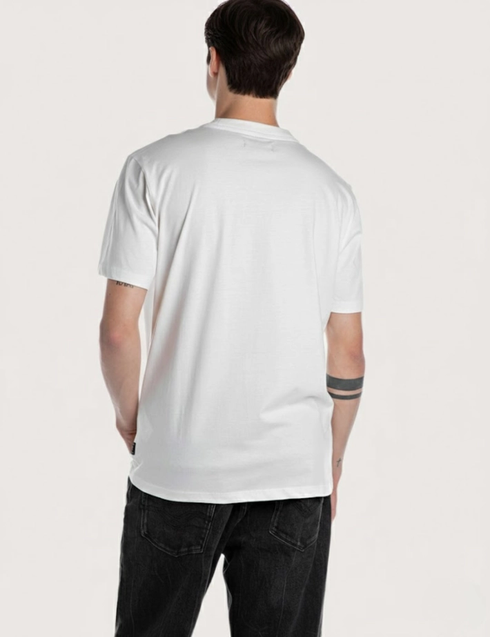Baron Filou T-Shirt Homme Blanc LXXXI - 3