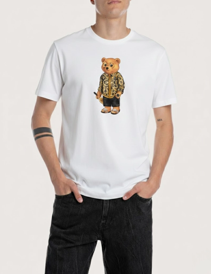 Baron Filou T-Shirt Homme Blanc LXXXI - 2