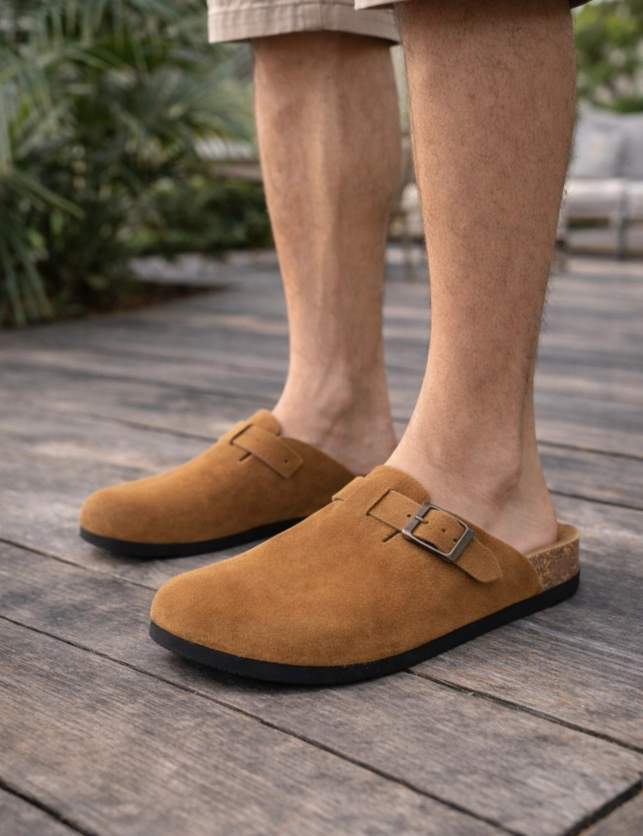 Plakton Sabots Homme Marron Foncé - 2