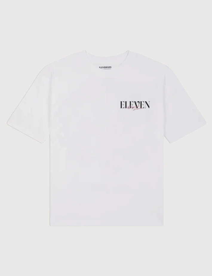 Eleven Paris T-Shirt Mixte Imprimé Dos Jerry Blanc - 7