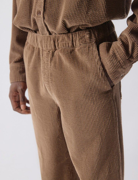 American Vintage Jogging Homme Padow Marron Vintage - 7
