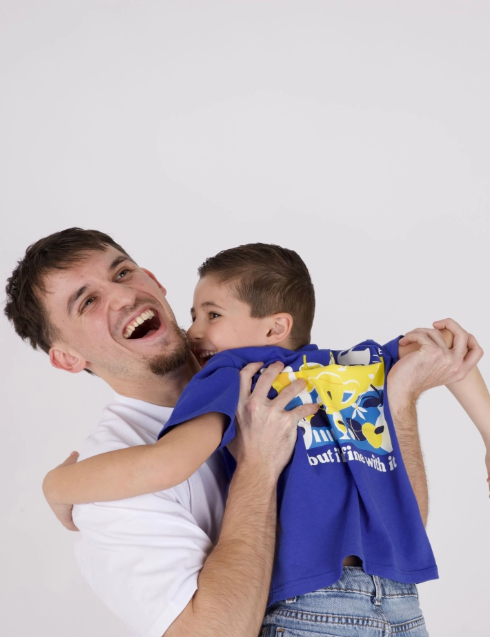 Natif T-Shirt Enfant Cliché Marseille Bleu - 5