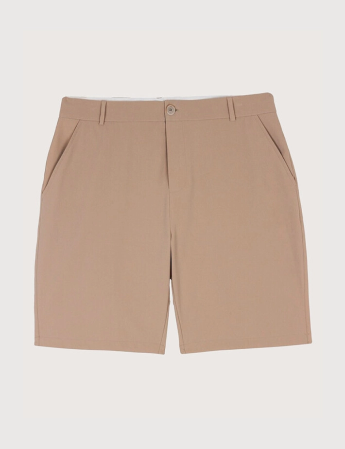 HBT Taylor Chic Chaine & Trame Rumba | Ben Short Bermuda Homme Beige