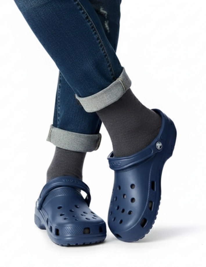 Crocs Sabots Unisex Classic Clog Bleu Marine - 6