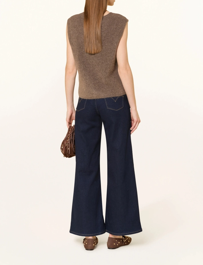 MOS MOSH Gilet Sans Manches Femme Almine Thora Marron - 4