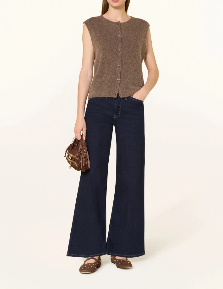 MOS MOSH Gilet Sans Manches Femme Almine Thora Marron - 5