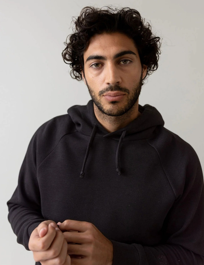MOS MOSH Sweat Homme Capuche Abel Noir - 4
