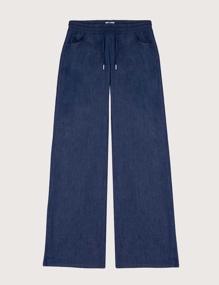HBT Cotton Touch Peach Lyocel | Marley Pantalon Brut Femme - 2