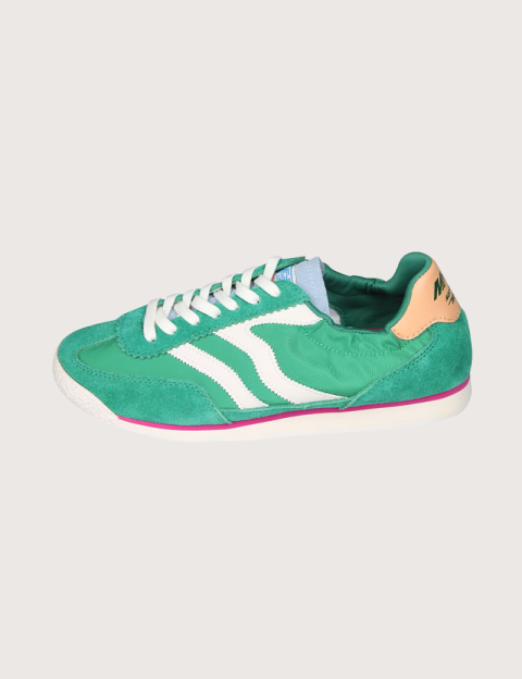 MRP Maripé Baskets Femme Double Bande Vert - 3