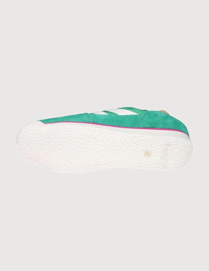 MRP Maripé Baskets Femme Double Bande Vert - 4