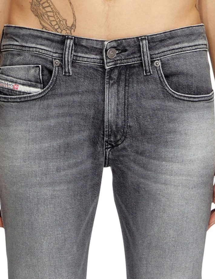 DIESEL Jean Homme Sleenker Gris BMBS - 5