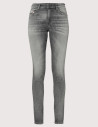 DIESEL Jean Femme Skinny Babhila 9E71 Gris - 3