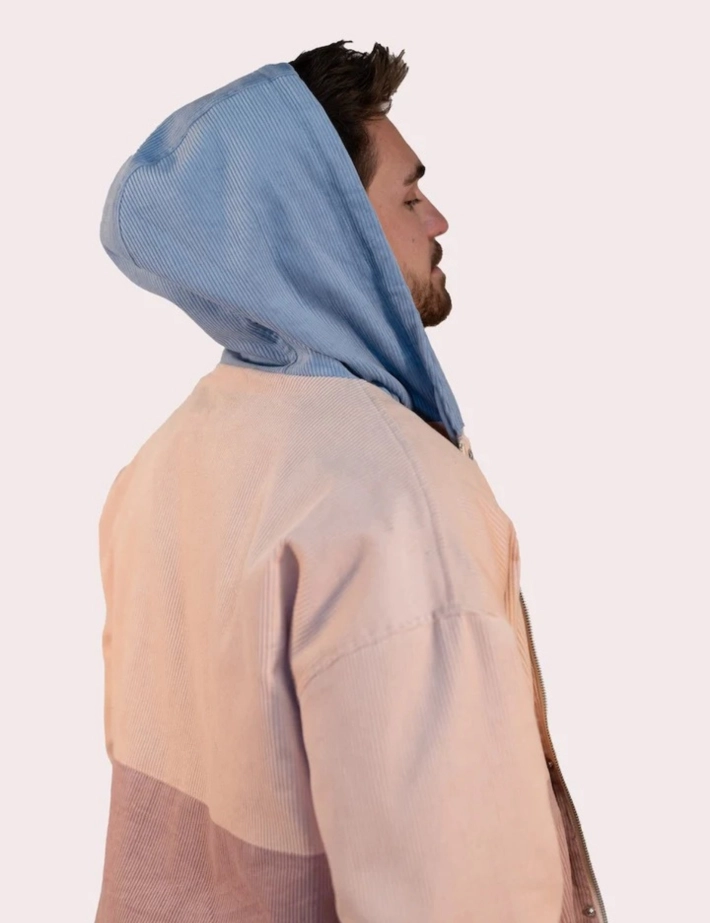 Natif Veste Corduroy Original Rose - 2