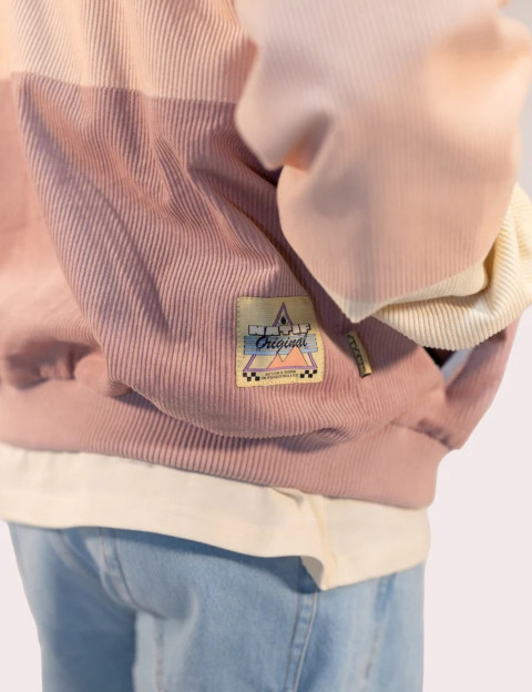 Natif Veste Corduroy Original Rose - 4