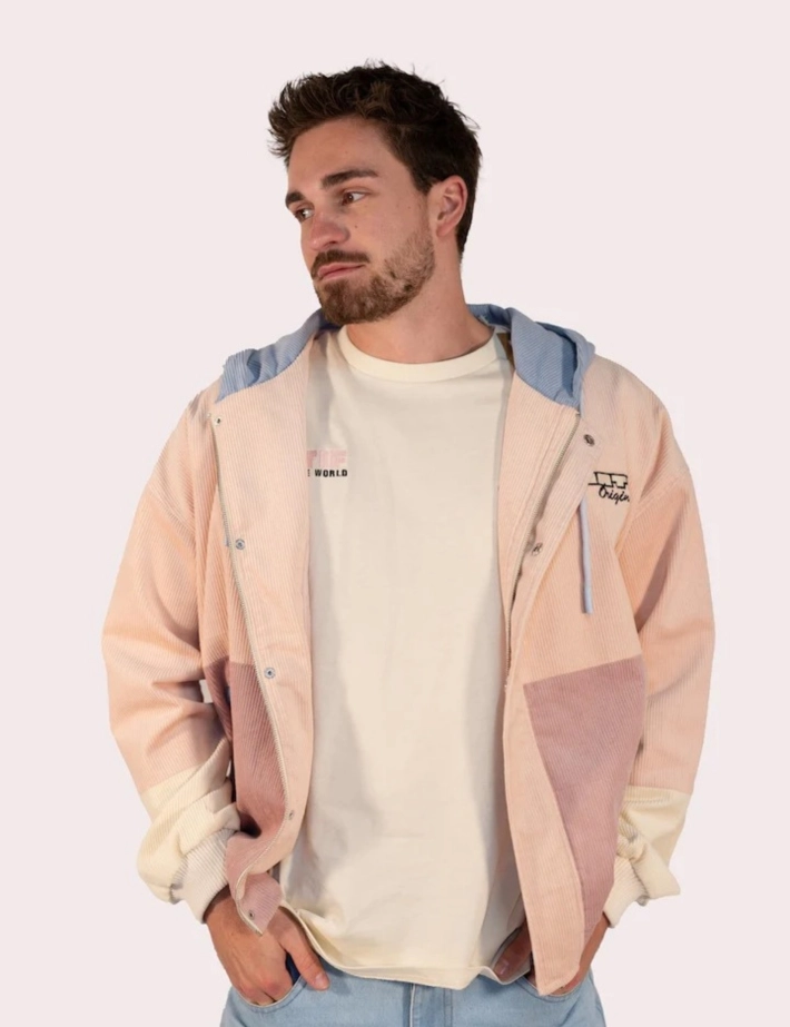 Natif Veste Corduroy Original Rose - 5