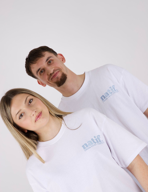 Natif T-shirt Unisexe Cliché Saint-Tropez Blanc - 4