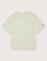 SWEET PANTS Sweat Manches Courtes Col Rond Blanc