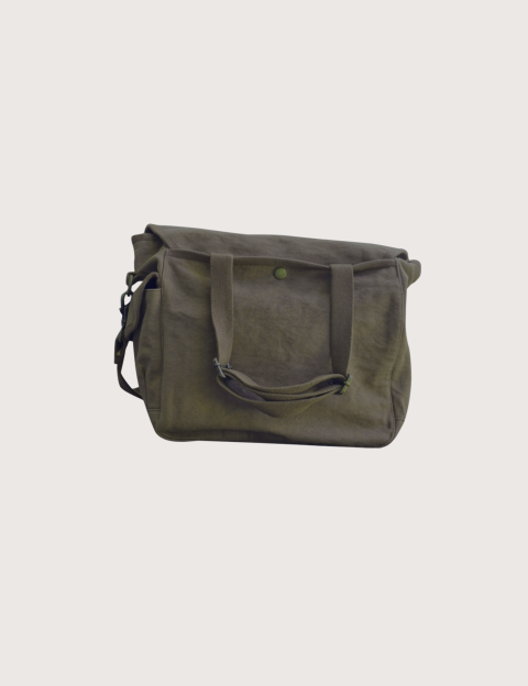 Sac U.S Grande Besace Toile Canvas Kaki - 2