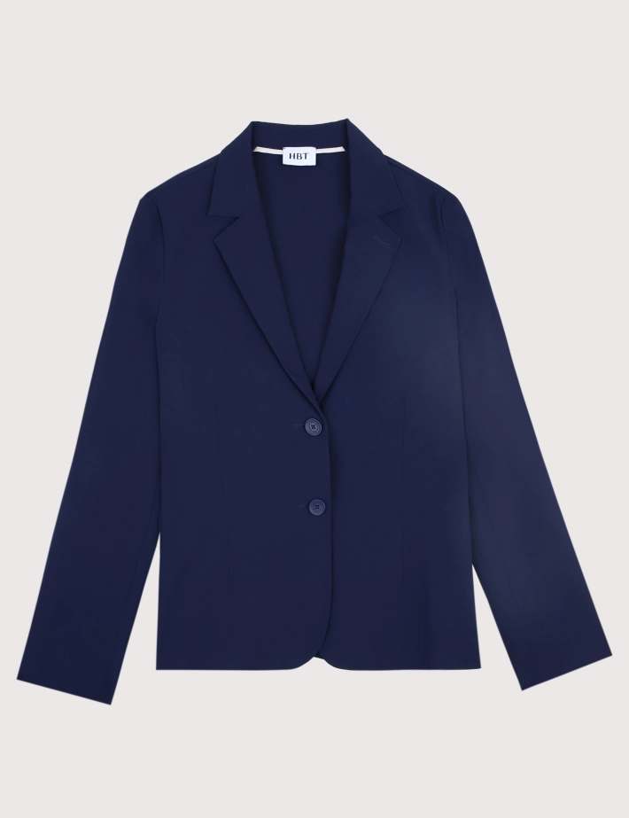 HBT Taylor Chic Chaine & Trame Rumba | Shirley Veste Femme Marine