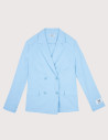 HBT Taylor Chic Chaine & Trame Rumba | Lucia Veste Femme Ciel
