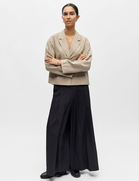 OBJECT Blazer Femme Rini Taupe - 4