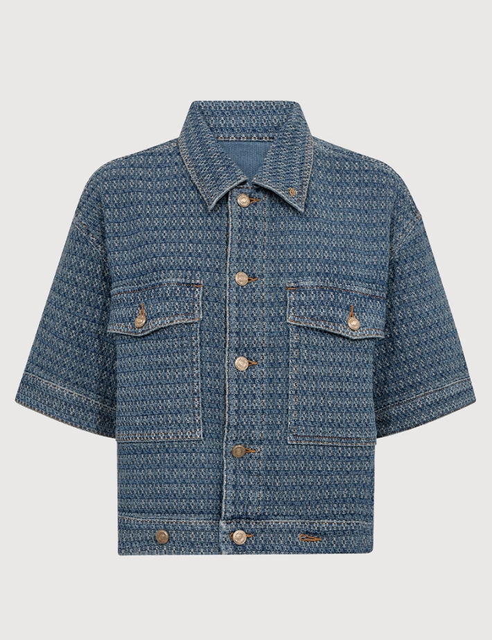 MOS MOSH Chemise en Jean Femme Ebba Bobble