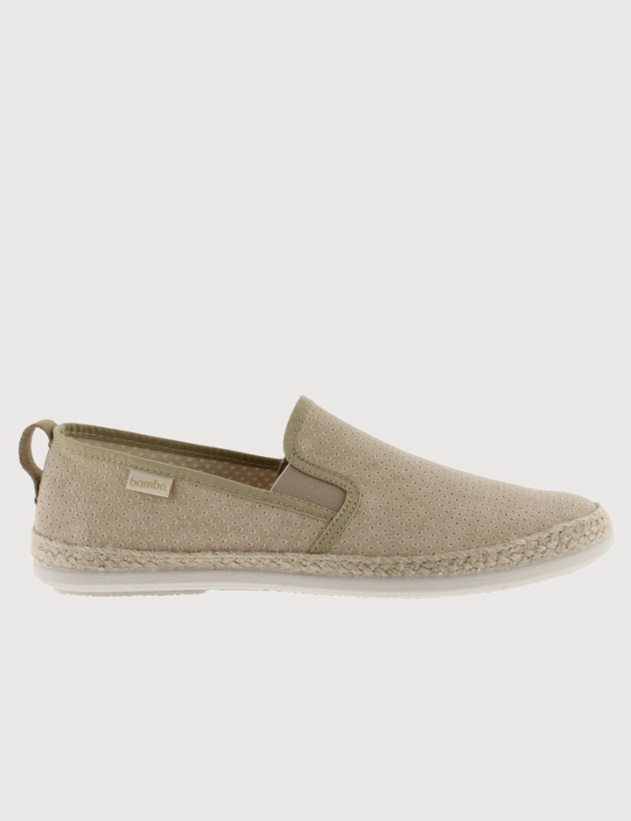 VICTORIA Espadrilles Homme Toile Bamba Beige